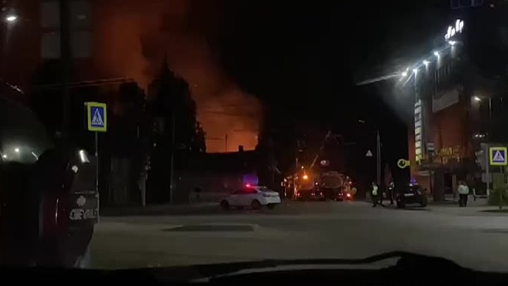 пожар на Союзном переулке