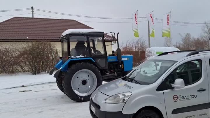 Отгрузка трактора Беларус 82.1 (1)