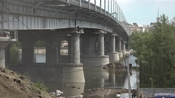 Завершается капитальный ремонт Ленинградского моста