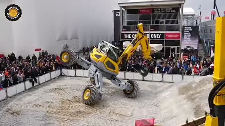 Menzi Muck Walking Excavator Bauma 2019