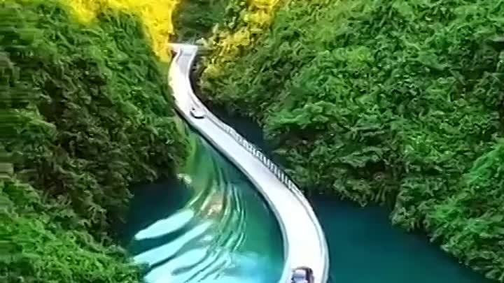 Плавающий мост в провинции Хэбэй