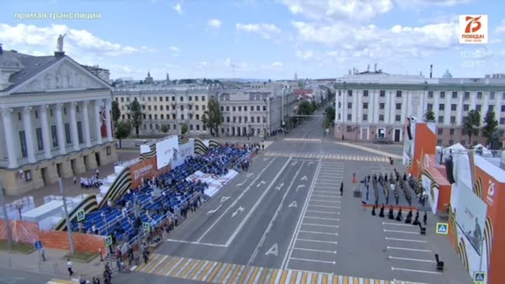 #ПОБЕДА75 Парад войск Казанского гарнизона 24/06/20 LIVE | ТНВ