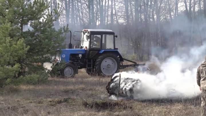 2020.03.18 Учения МЧС в Клинцовском районе