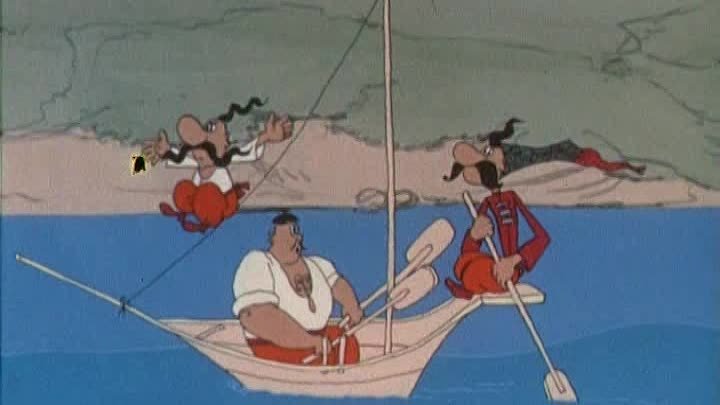 Казаки быстро плыли на челнах дружно гребли. Кадры из мультфильма казаки.