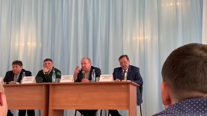 Владимир Шаешников совещание в Канске по Новой лесной политике