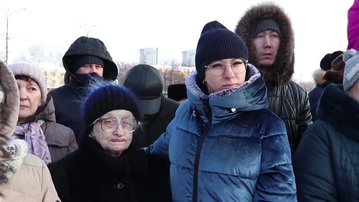 Митинг против сноса частного сектора