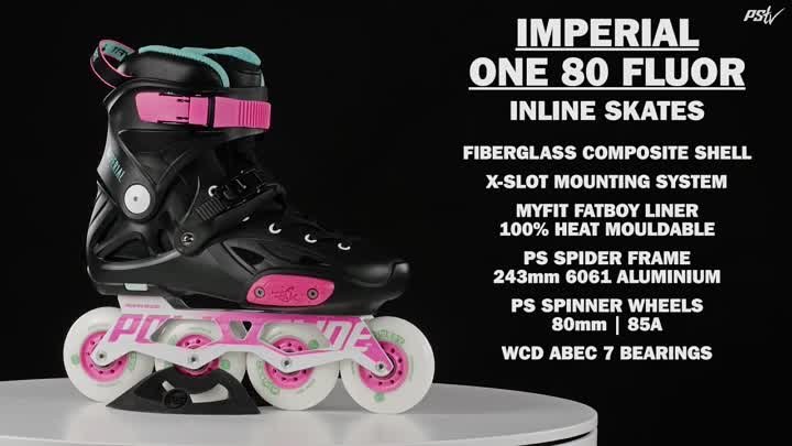 Powerslide FSK - Imperial One 80 Fluor Inline skates