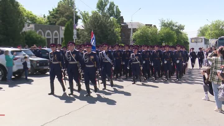 Донских участников Парада Победы в Москве встретили в Новочеркасске