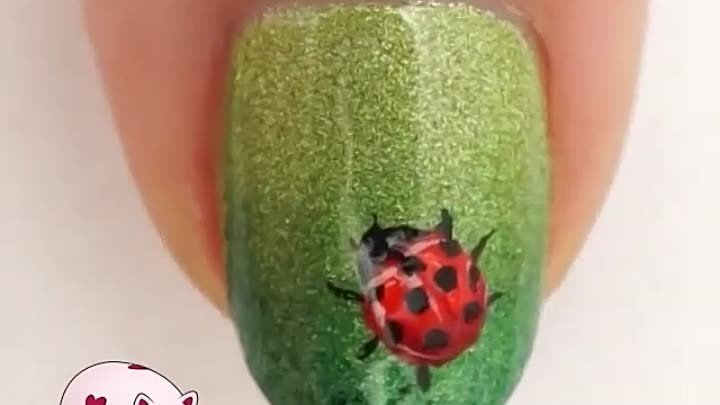 Nails Videos @nailsvideos Ladybug nails by ...Instagram phot