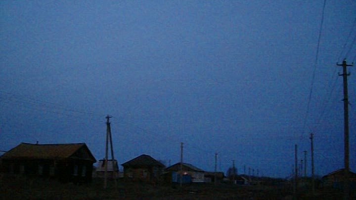 Закат над Логачевкой 10 декабря 2015 год