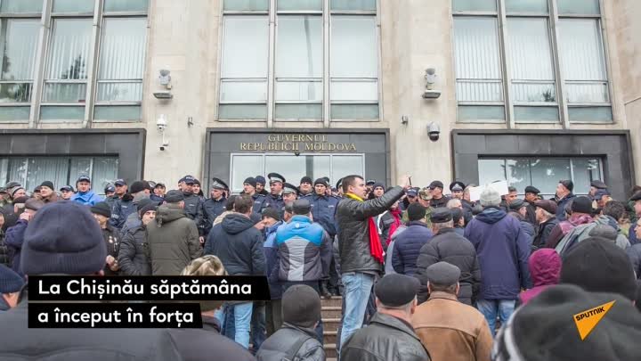 Veteranii conflictului de pe Nistru au protestat la Chișinău