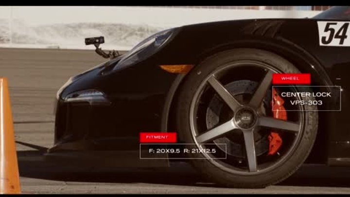 Porsche 991 GT3 RS & GT4 Duo @ITSWHITENOISE Vossen Forged