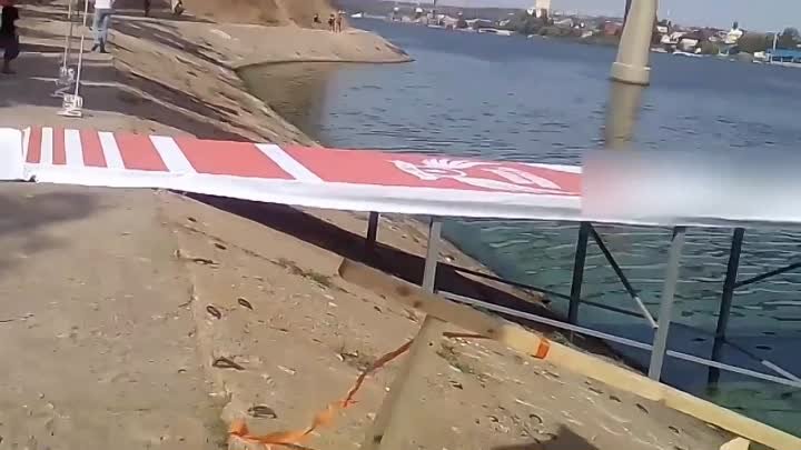 Прыжок с Бородинского моста. Камышин