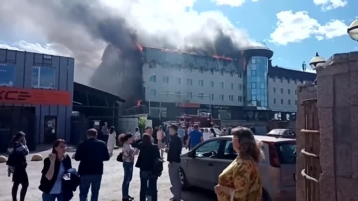Пожар на улице 30 лет победы