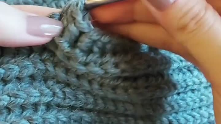 martes_crochet    резинка крючком из полустолбиков