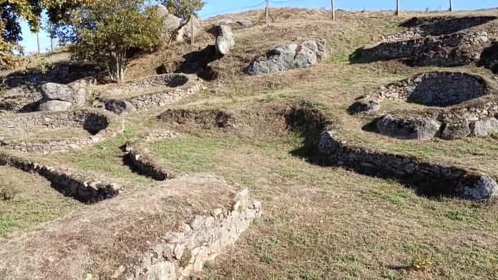 Галисия.Доисторическое поселение Castromao.