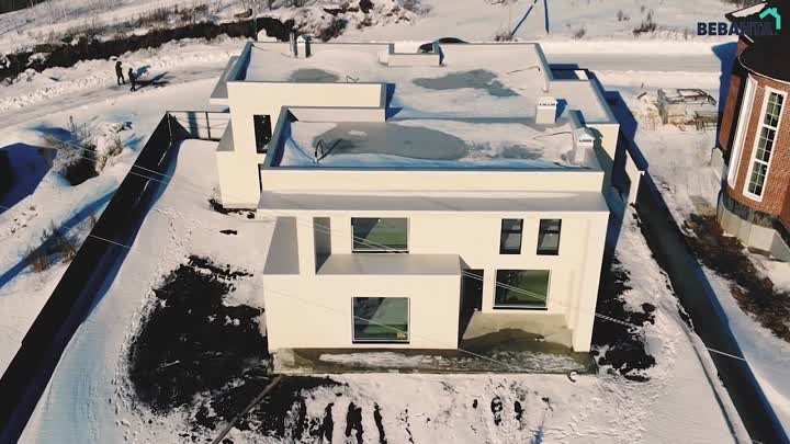 Строительство современного дома в Тюмени. Веванта строит Хай-тек.