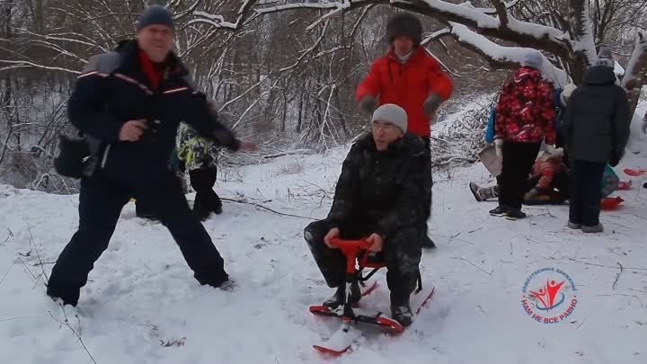 Рождественские катания с горки - 2016 г. Лысково. (полное)