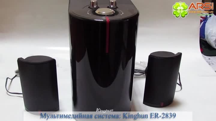 Kinghun ER-2839 акустика обзор  review