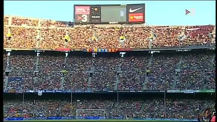 Barcelona vs Ronaldinho. 25.08.2010. FC Barcelona vs AC Milan. ' ...