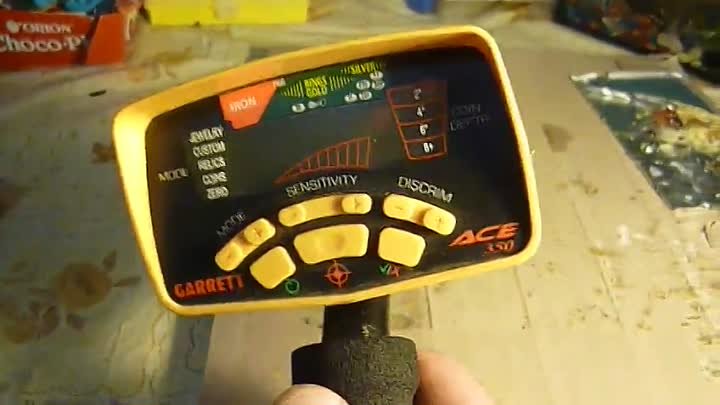 Garrett ACE 350 - Подсветка дисплея+регулятор громкости