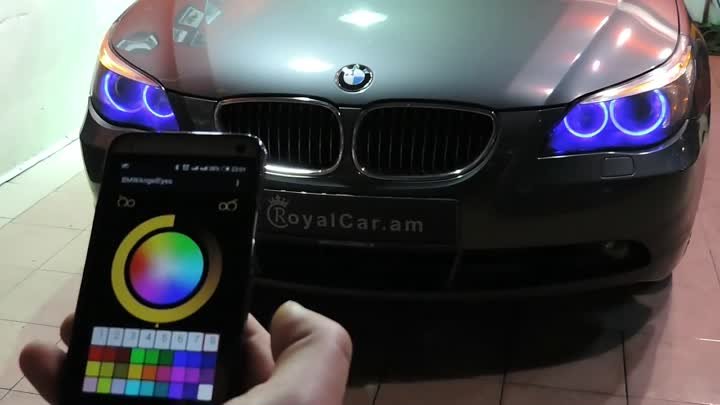BMW меняет цвет глаз))