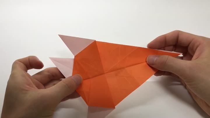 【恐竜折り紙】スピノサウルス Spinosaurus Origami (さくB sakuB)