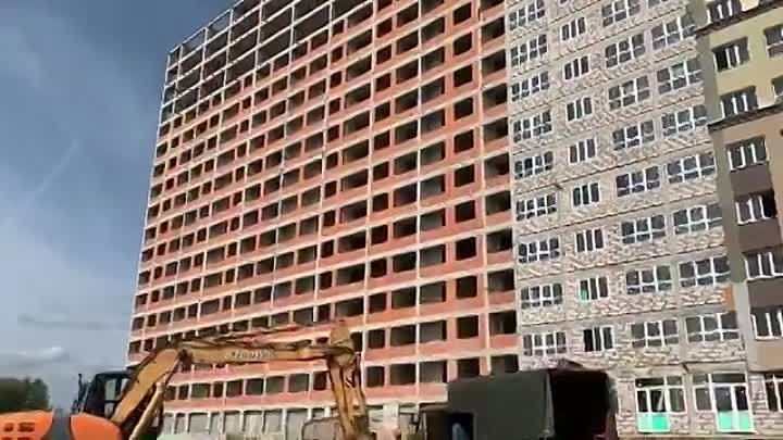 Строительство микрорайона "Видный"