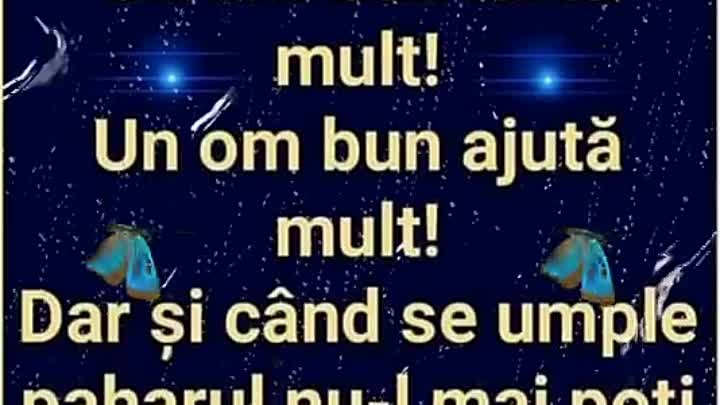 Un om bun...