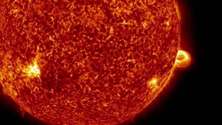 Наше солнце, ядерный синтез в максимальной экспрессии  - Nuestro Sol ...