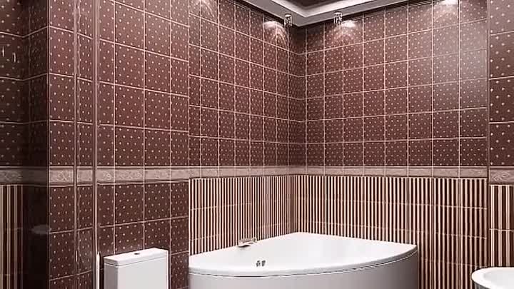Идеи отделки стен для ванной