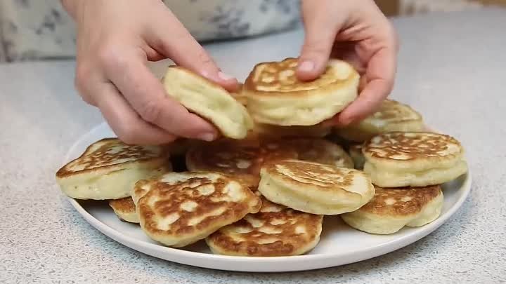 Пышные Воздушные Оладьи как у Бабушки