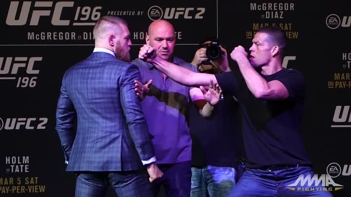 Стердаун UFC 196 Конор Макгрегор vs Нейт Диаз