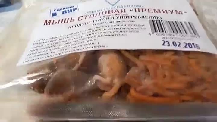 Армию ДНР кормят замороженными мышами