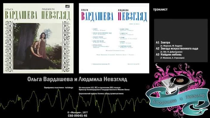 «Белый танец» в исполнении Ольги Вардашевой и Людмилы Невзгляд