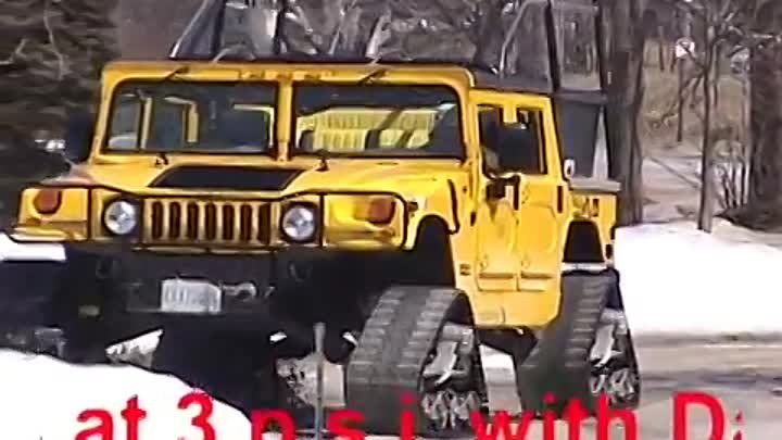 Tires vs. Mattracks Hummer H1