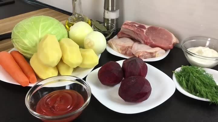 Красный Борщ! Есть Секрет Почему Он Получается Таким Вкусным