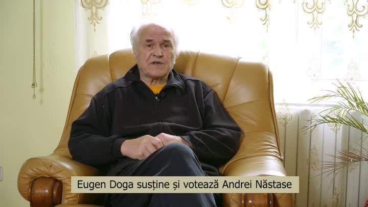 Eugen Doga votează Andrei Năstase și alege MOLDOVA DE MÂINE!