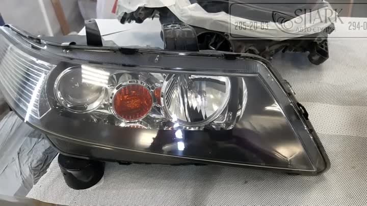 Восстановление оптики Honda Accord.mp4