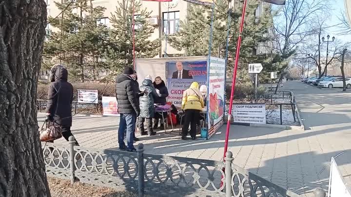 Хабаровск сегодня, митинг НОД Хабаровск. 05.12.2020.