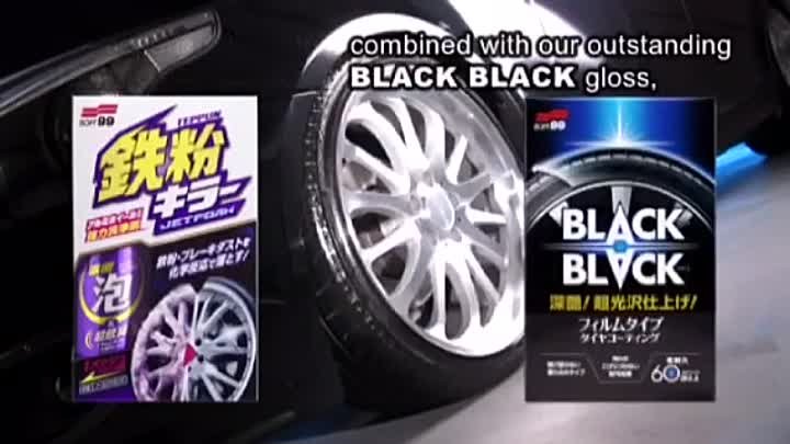 Новинка!!Крутейшее японское покрытие для твоих шин SOFT99 BLACK BLAC ...