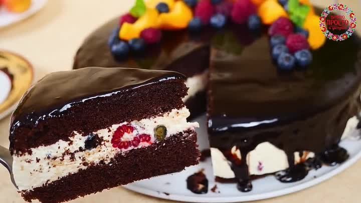 НЕРЕАЛЬНО ВКУСНЫЙ ТОРТ 🍰 "ФАНТАЗИЯ" Приготовить сможет ка ...