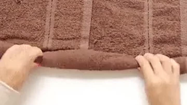 Мишка из полотенца