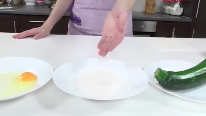 Цуккини запеченные в сухарях видео рецепт