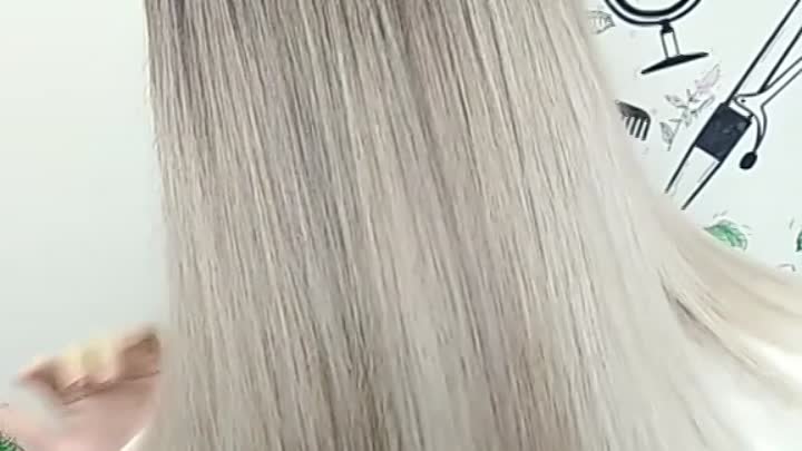 Окрашивание волос в технике Air Touch. Салон красоты "Мята"