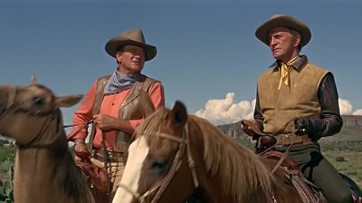 Die Gewaltigen (1967) John Wayne, Kirk Douglas (GER)
