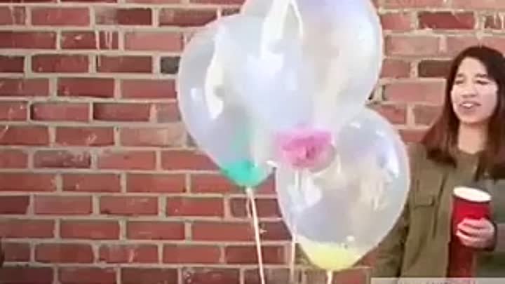 Идея для праздника из шаров...