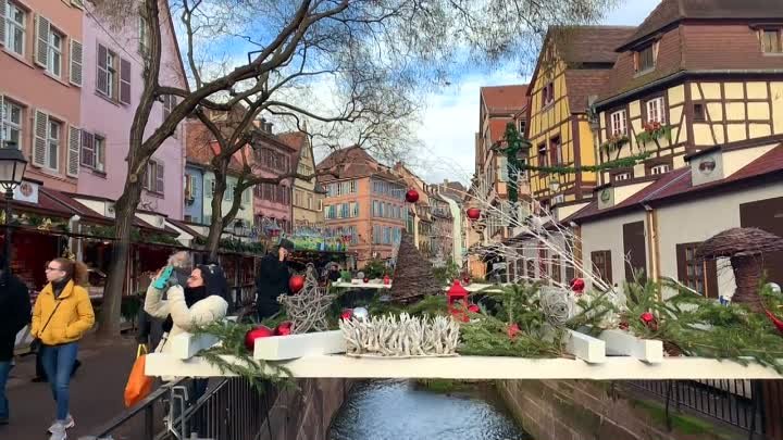 Colmar, France, one of the best Christmas markets in Europe