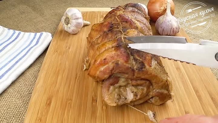 Как приготовить ароматный, сочный и сытный рулет из свинины