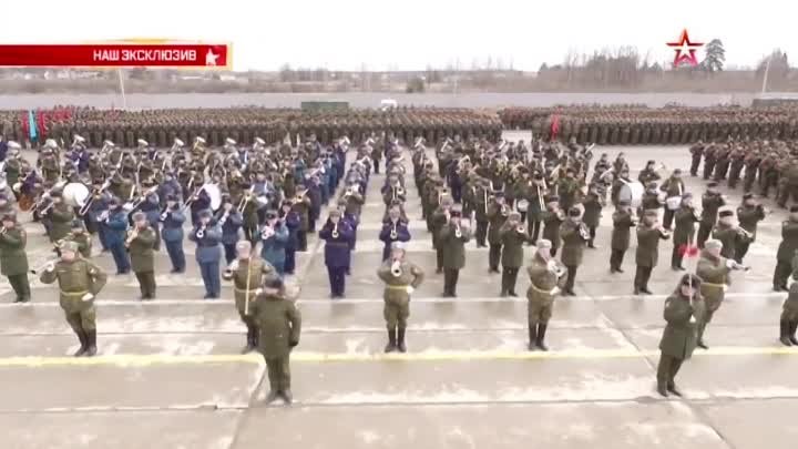 Репетиция Парада Победы-2016, кадры с воздуха!